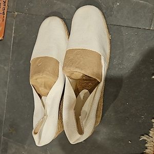 New canvas small summer heels